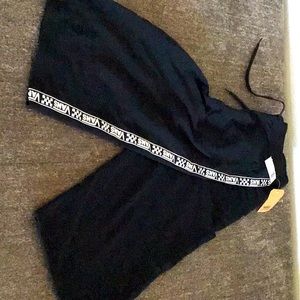 VANS sweatpant culottes joggers. Wide leg for unique style.